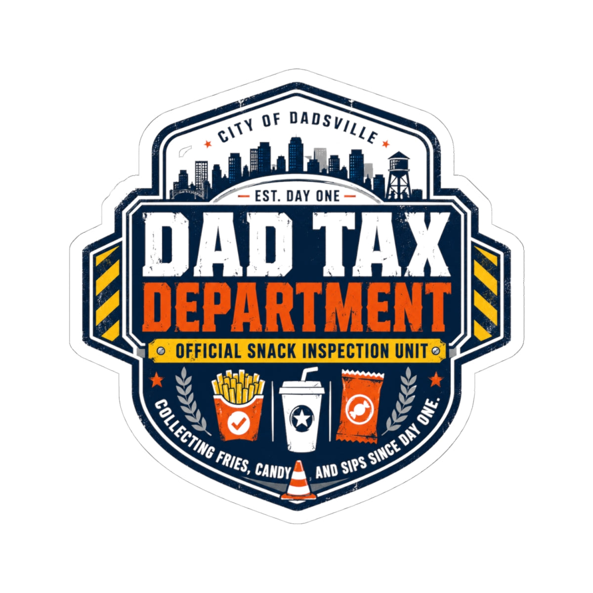 Dad Tax Department Sticker